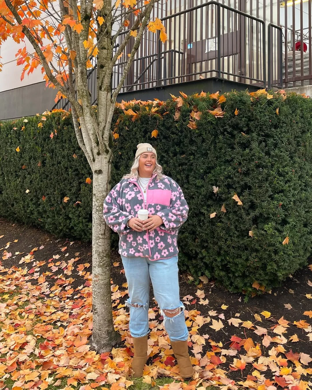 fall outfits for plus size women 2026 Playful Fleece Layers That Make Chilly Days More Fun