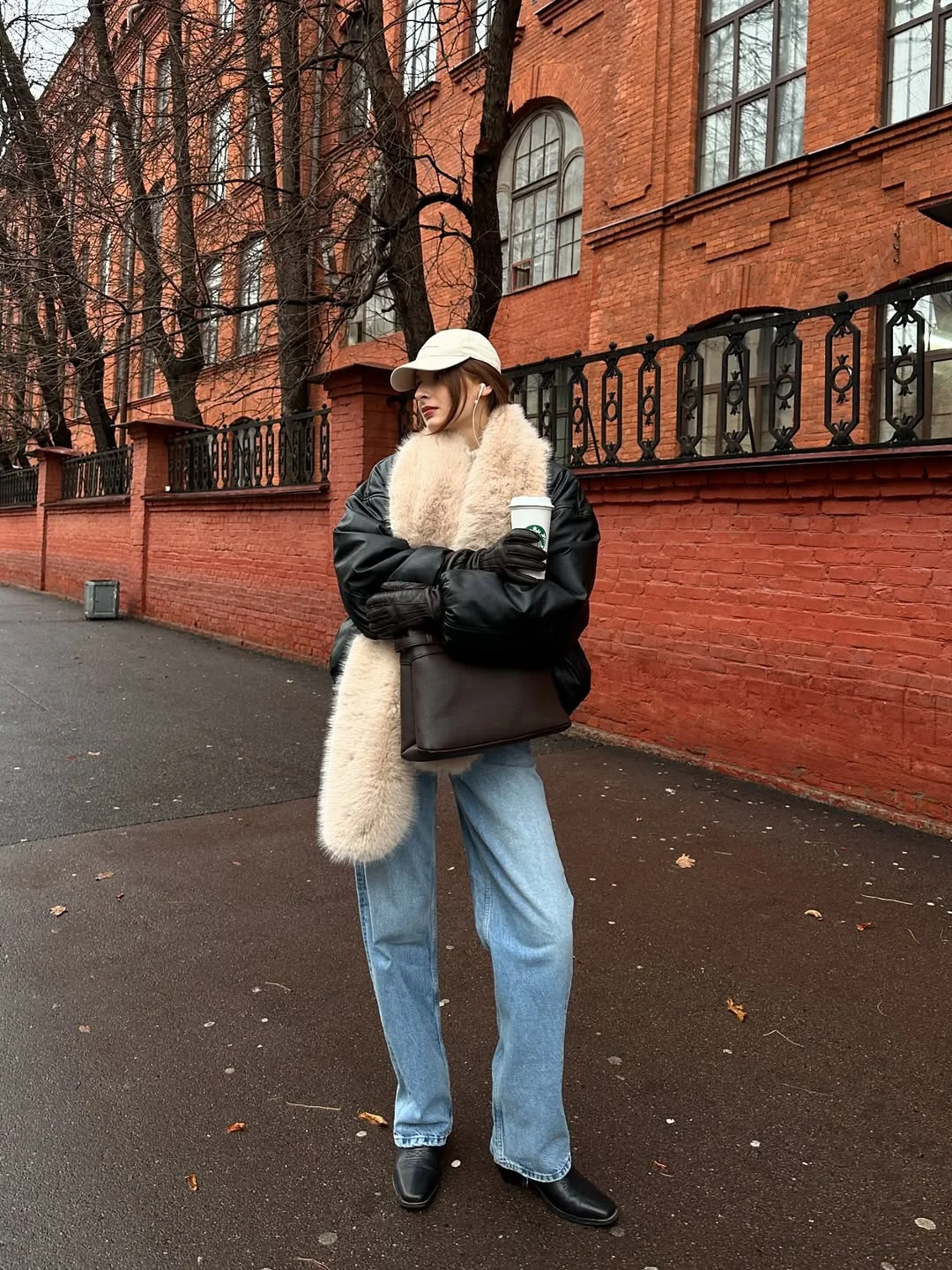 fall outfits for women in 30s style 2026 Modern Street Style With Faux Fur Accents