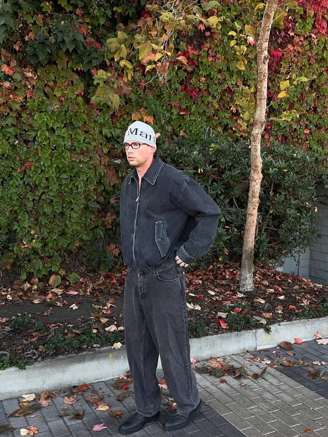 Fall outfits ideas for men 2026 Dark Denim Sets Feel Much Cooler When The Fit Stays Relaxed