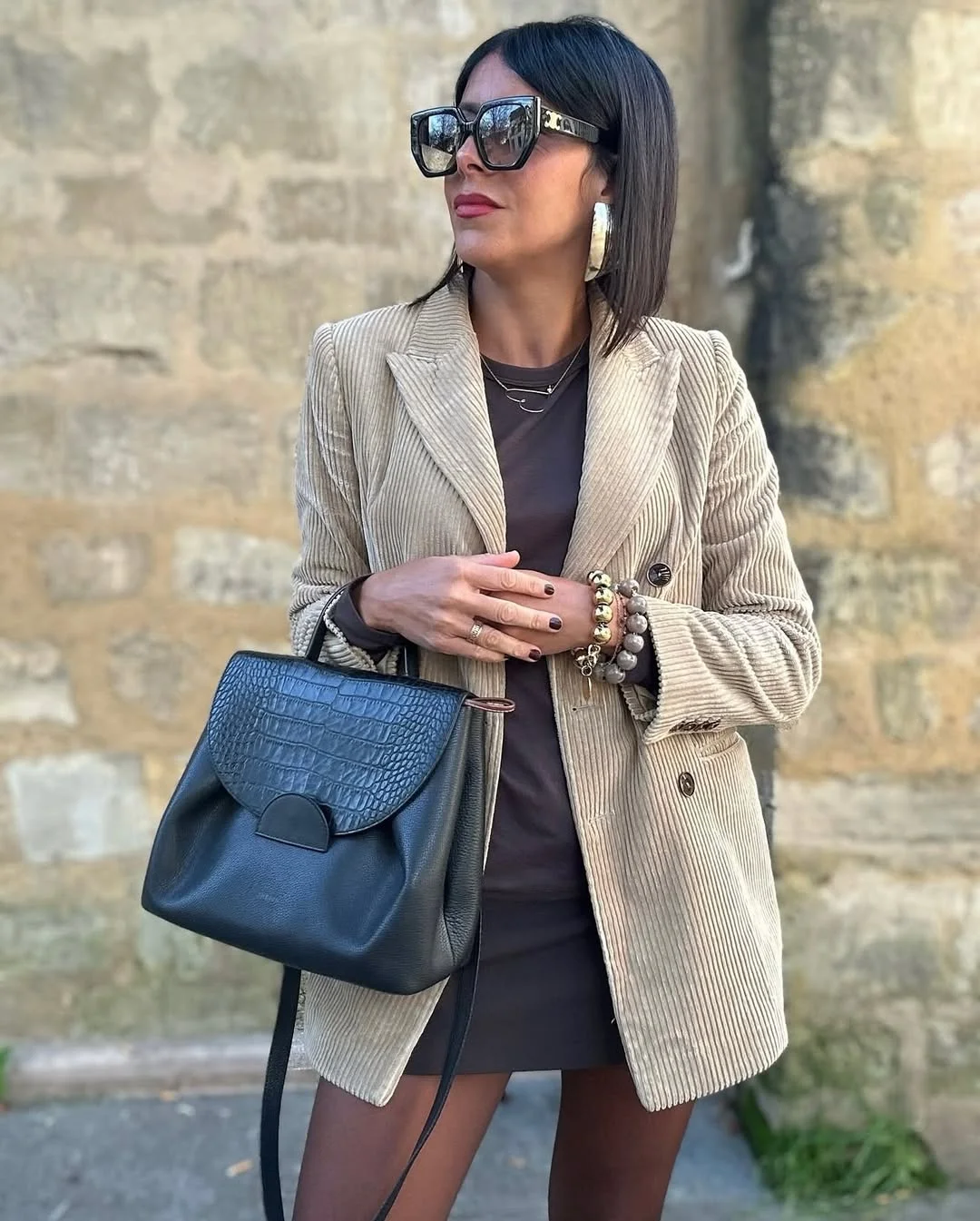 Fall outfits with blazers for women 2026 Corduroy Blazers Add Texture To Simple Fall Layers