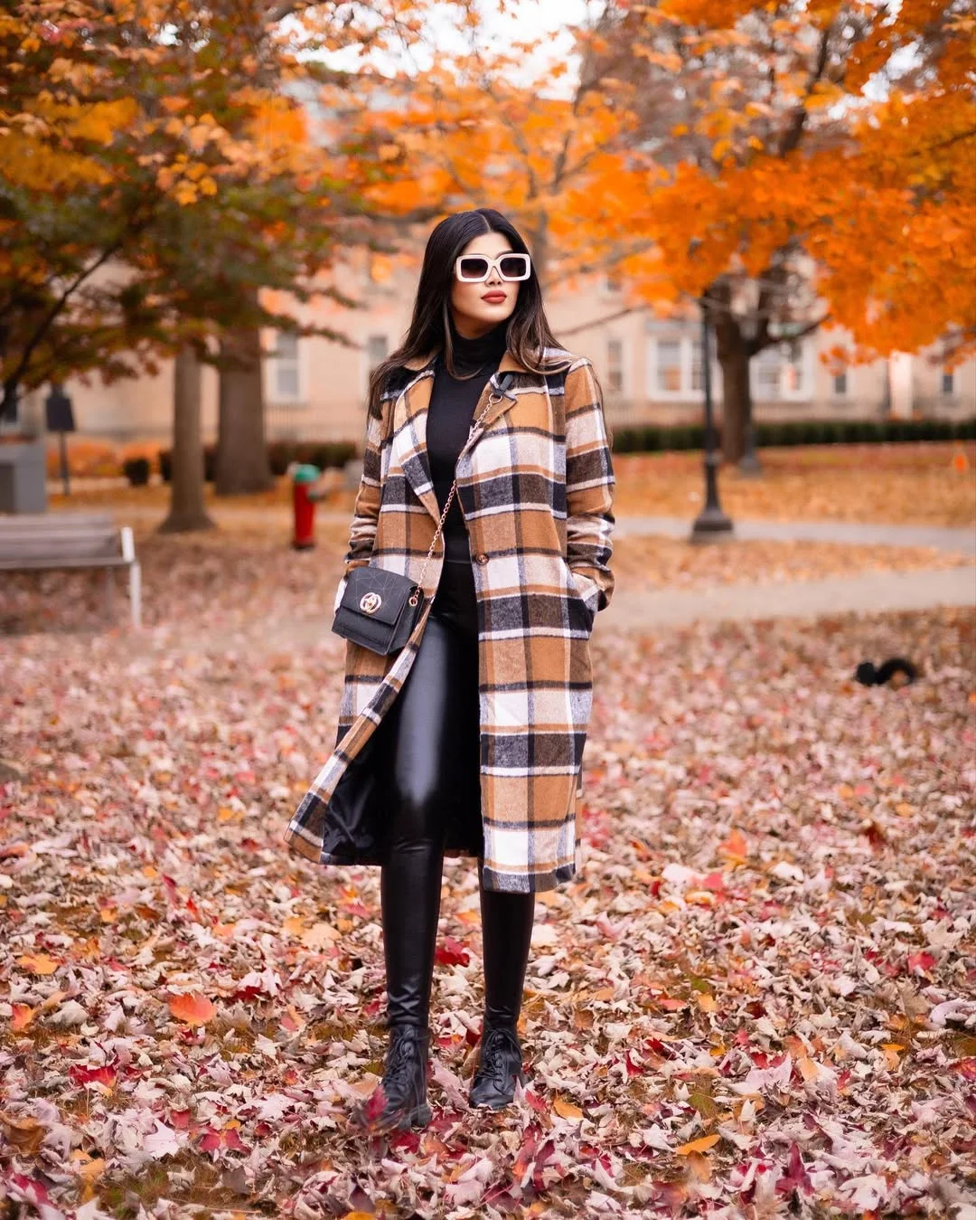 fall outfits with coat 2026 Classic Plaid Coats That Celebrate Every Autumn Color