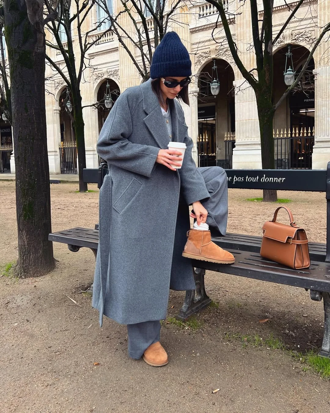 fall outfits with coat 2026 Grey Layers That Make Cold Mornings Feel Comfortable