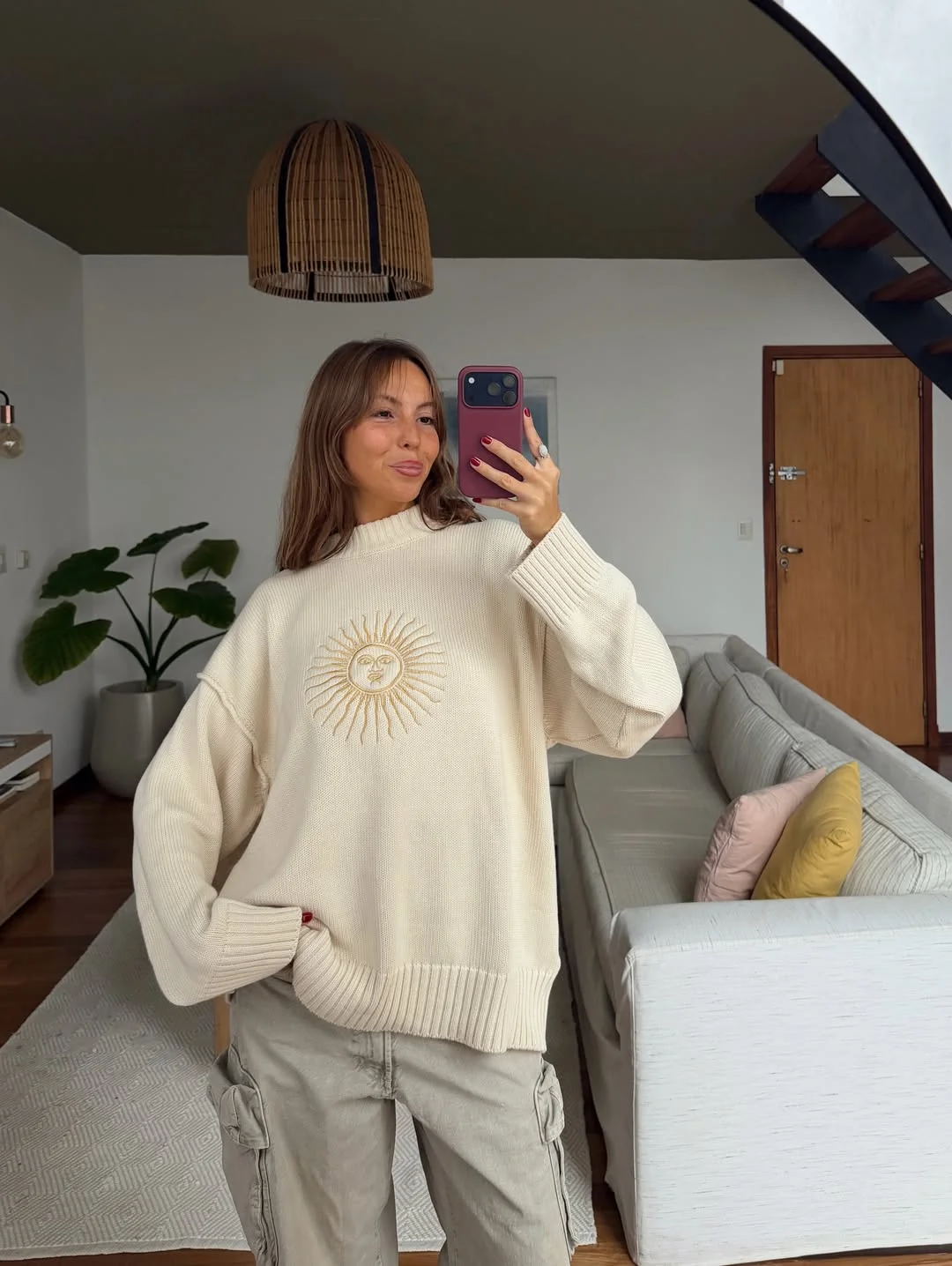 fall outfits with sweater 2026 Soft Cream Knitwear With Quiet Luxury Energy