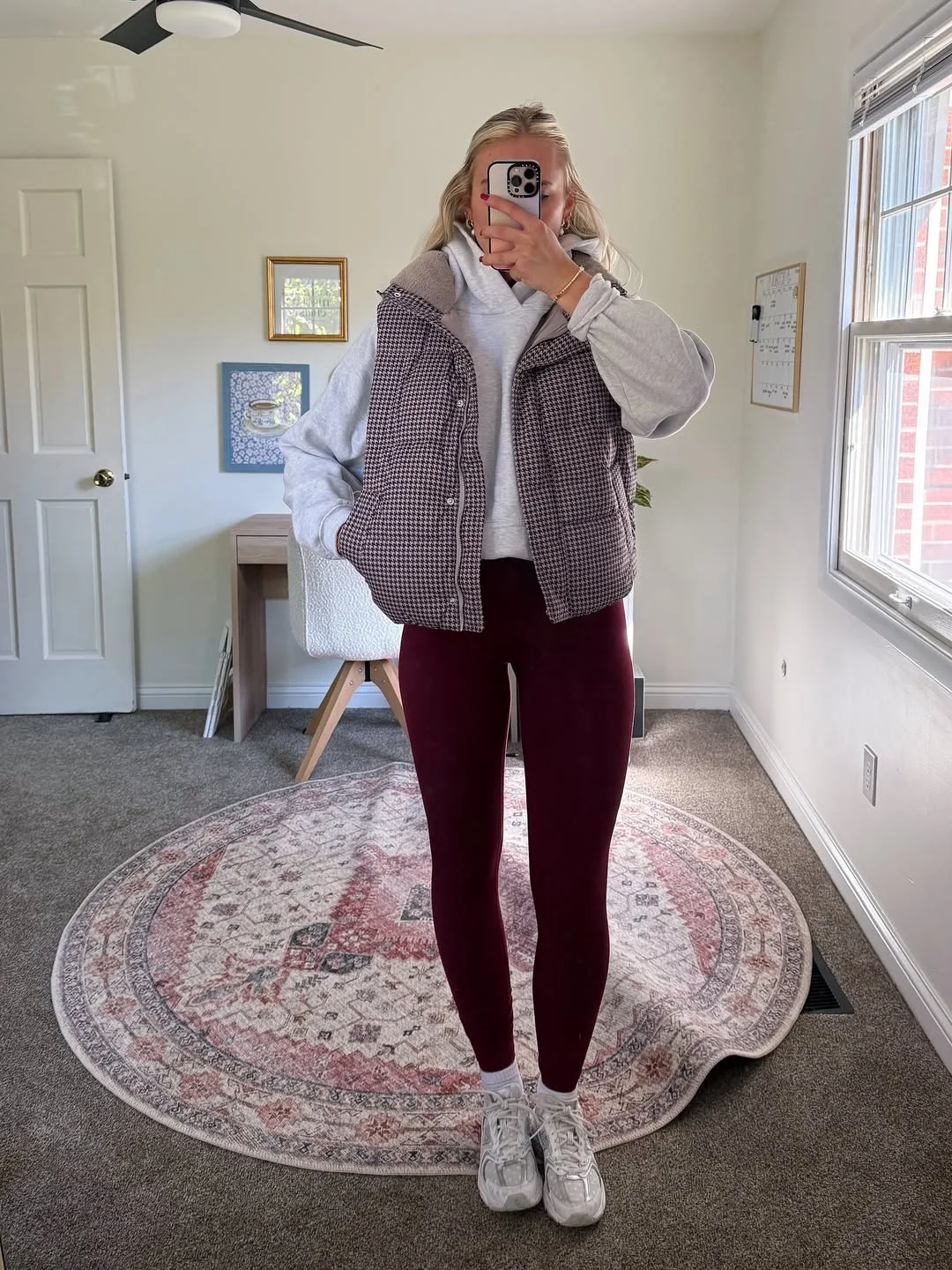 fall outfits with vests 2026 Sporty Layers That Make Leggings Look Elevated