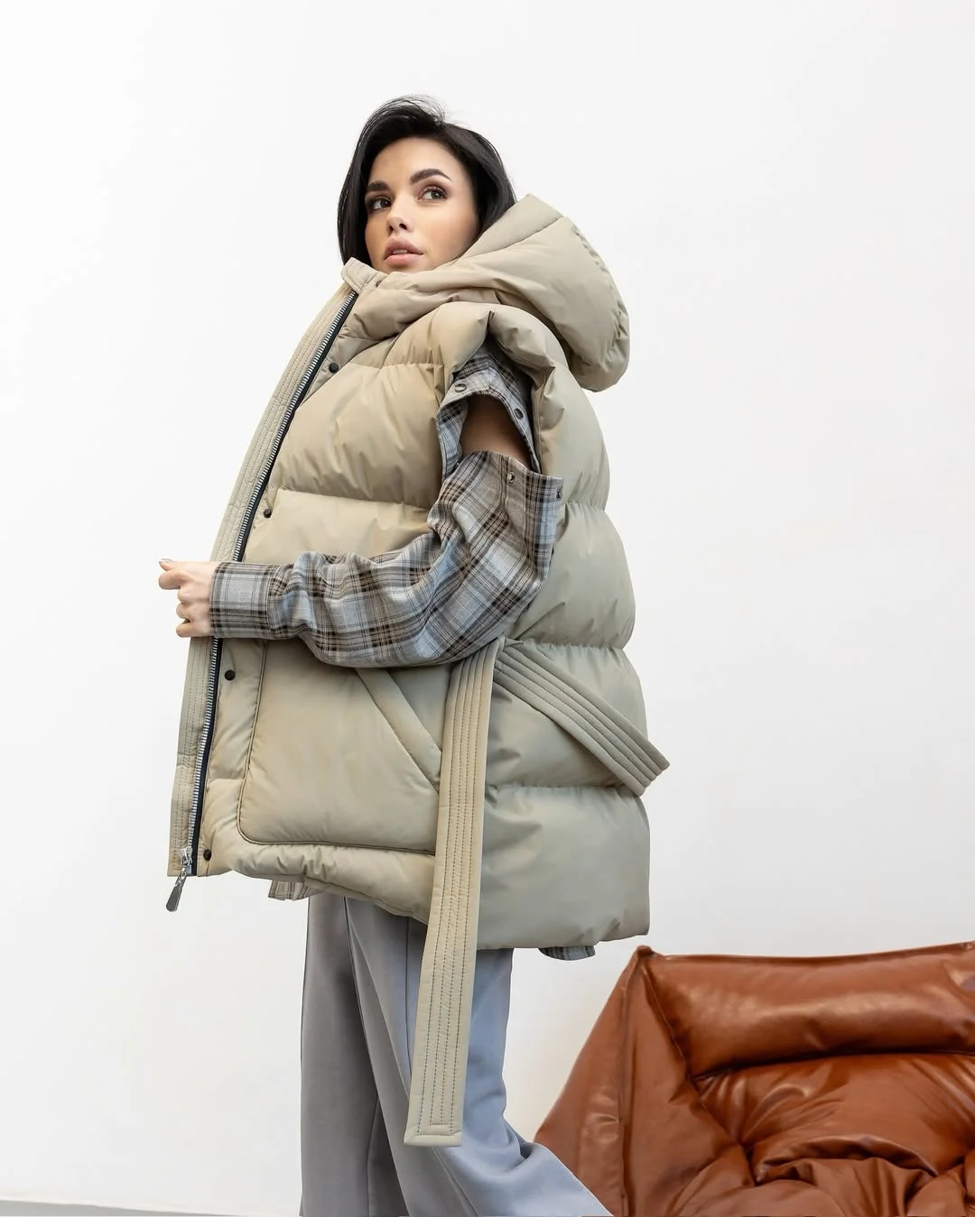 fall outfits with vests 2026 Oversized Puffer Layers for the First Truly Cold Days