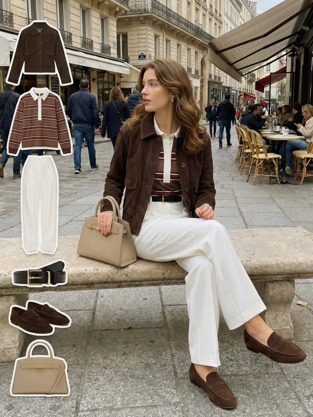 fall smart casual office outfits women 2026 Parisian Brown Layers That Make Smart Casual Dressing Feel Effortless
