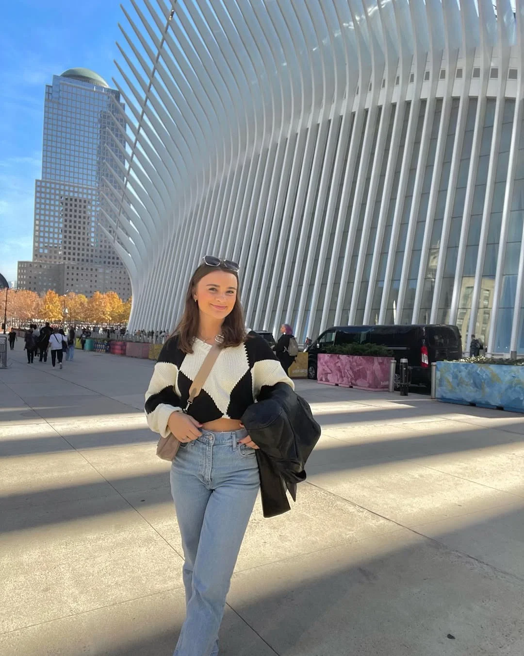 fall street style NYC outfits 2026 The Downtown Sweater-and-Jeans Combo I Always Come Back To