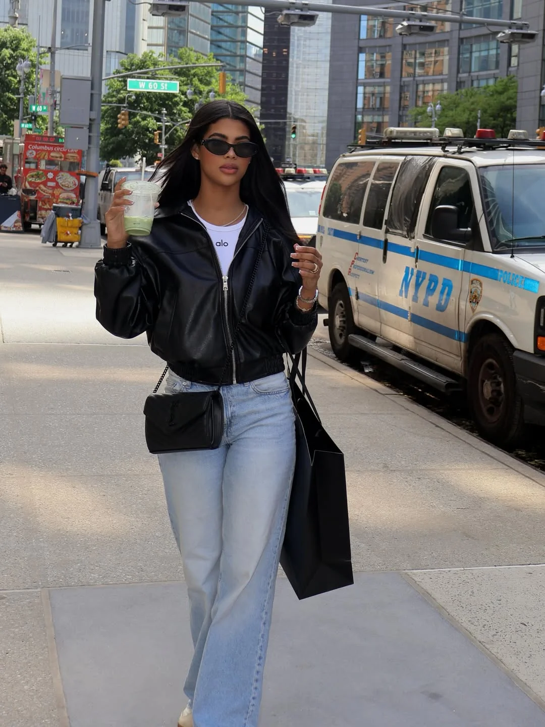 fall street style NYC outfits 2026 The Leather Jacket Formula NYC Girls Never Actually Stop Wearing