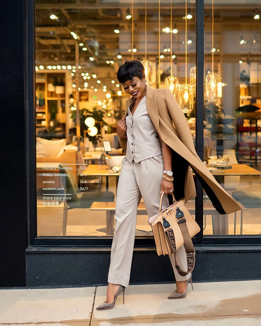 fall work outfits 2026 Monochrome Camel Layers That Feel Quietly Luxurious