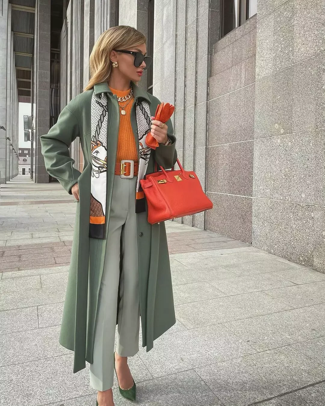 fall work outfits 2026 Bold Autumn Color Palettes With Luxe Accessories