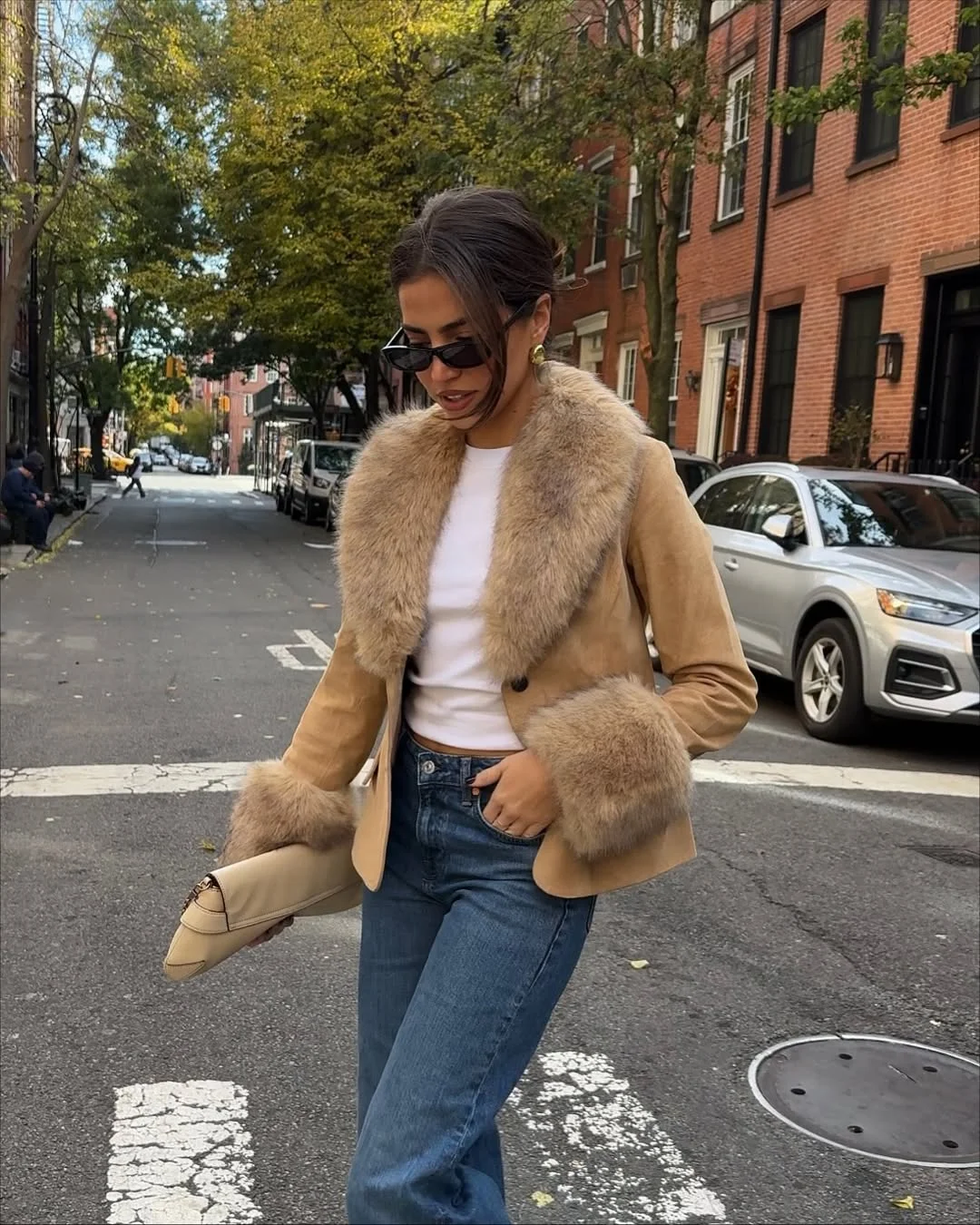 New trends: fall fashion 2026 Faux Fur Trim Jackets Are Bringing Back Polished Downtown Glamour