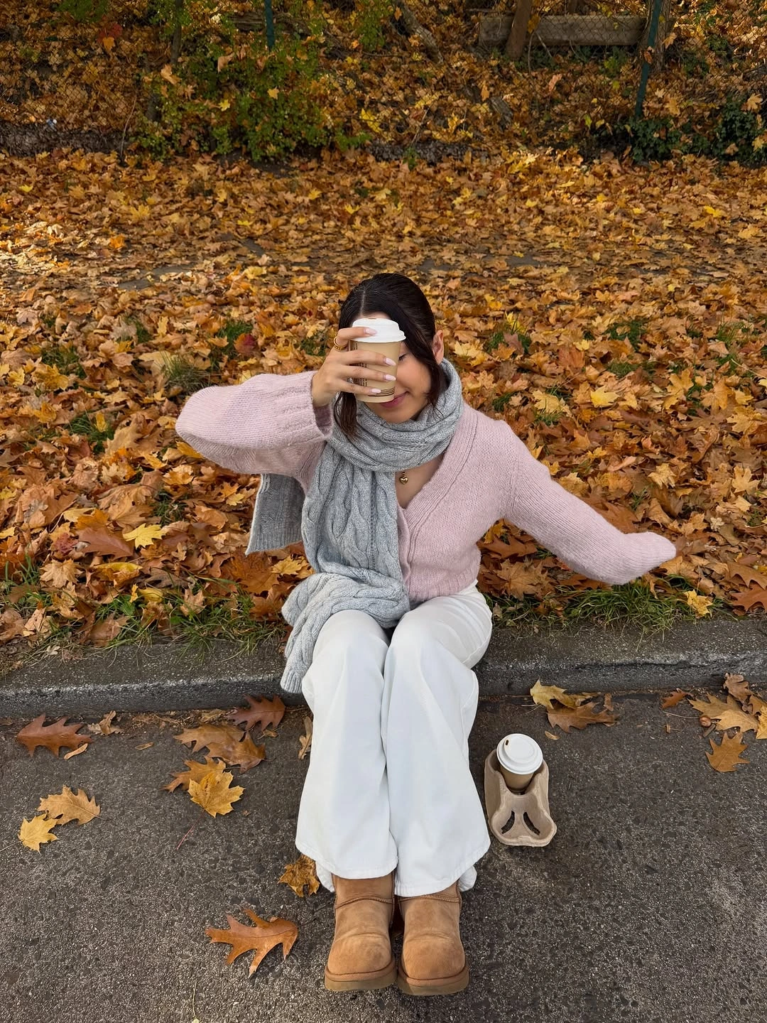 nice fall outfits 2026 Soft Pastels And Cozy Layers Capture The Calm Side Of Autumn