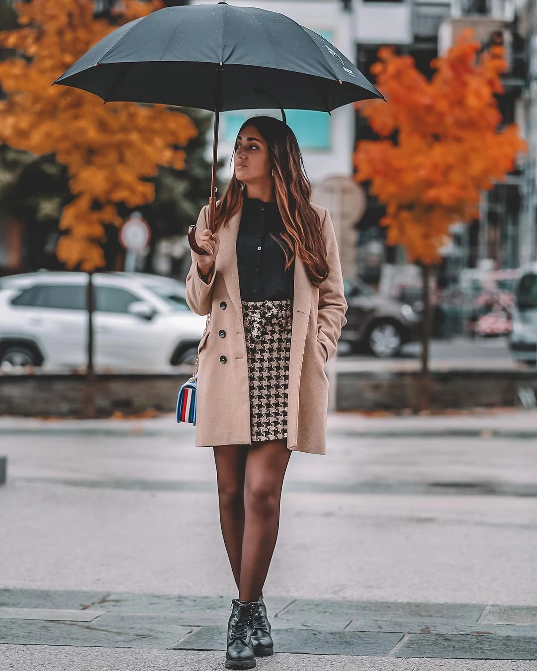 nice fall outfits 2026 Classic Tailoring Makes Rainy Days Feel Stylish