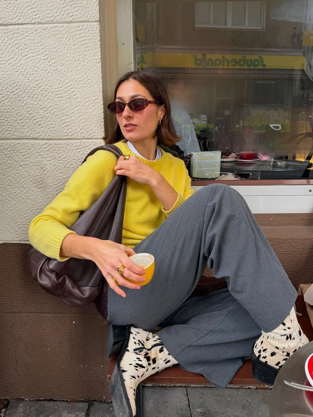 simple fall outfits 2026 Bright Knitwear That Instantly Lifts Gray Days
