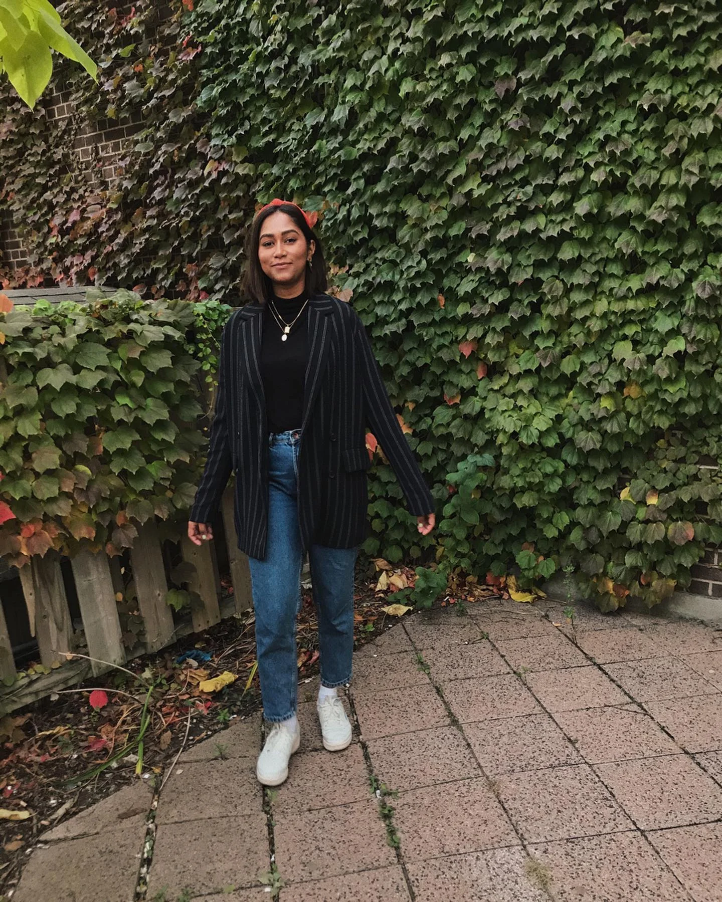 simple fall outfits 2026 Relaxed Blazer and Denim for Everyday Confidence