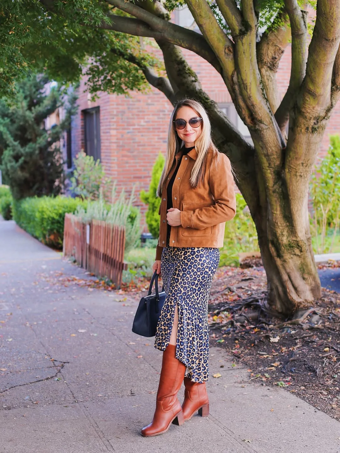 what to wear in fall 2026 over 50 Warm Leather and Animal Print Create an Elegant Autumn Statement