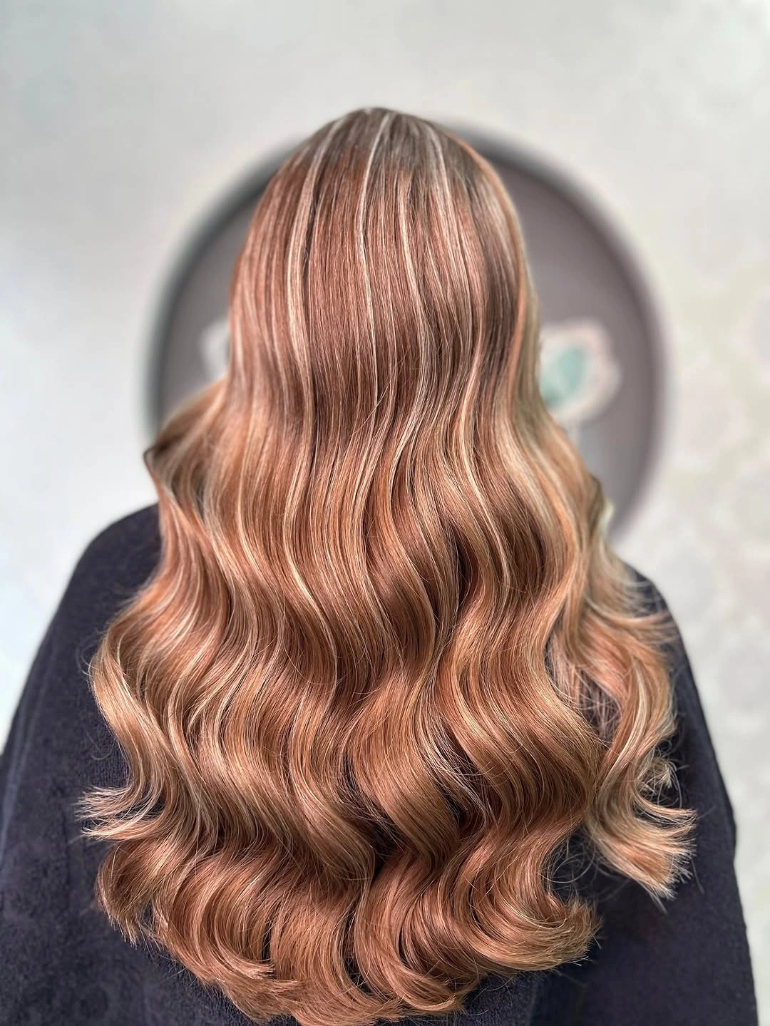 babylights hair ideas Rose Copper Babylights for Dimensional Warmth
