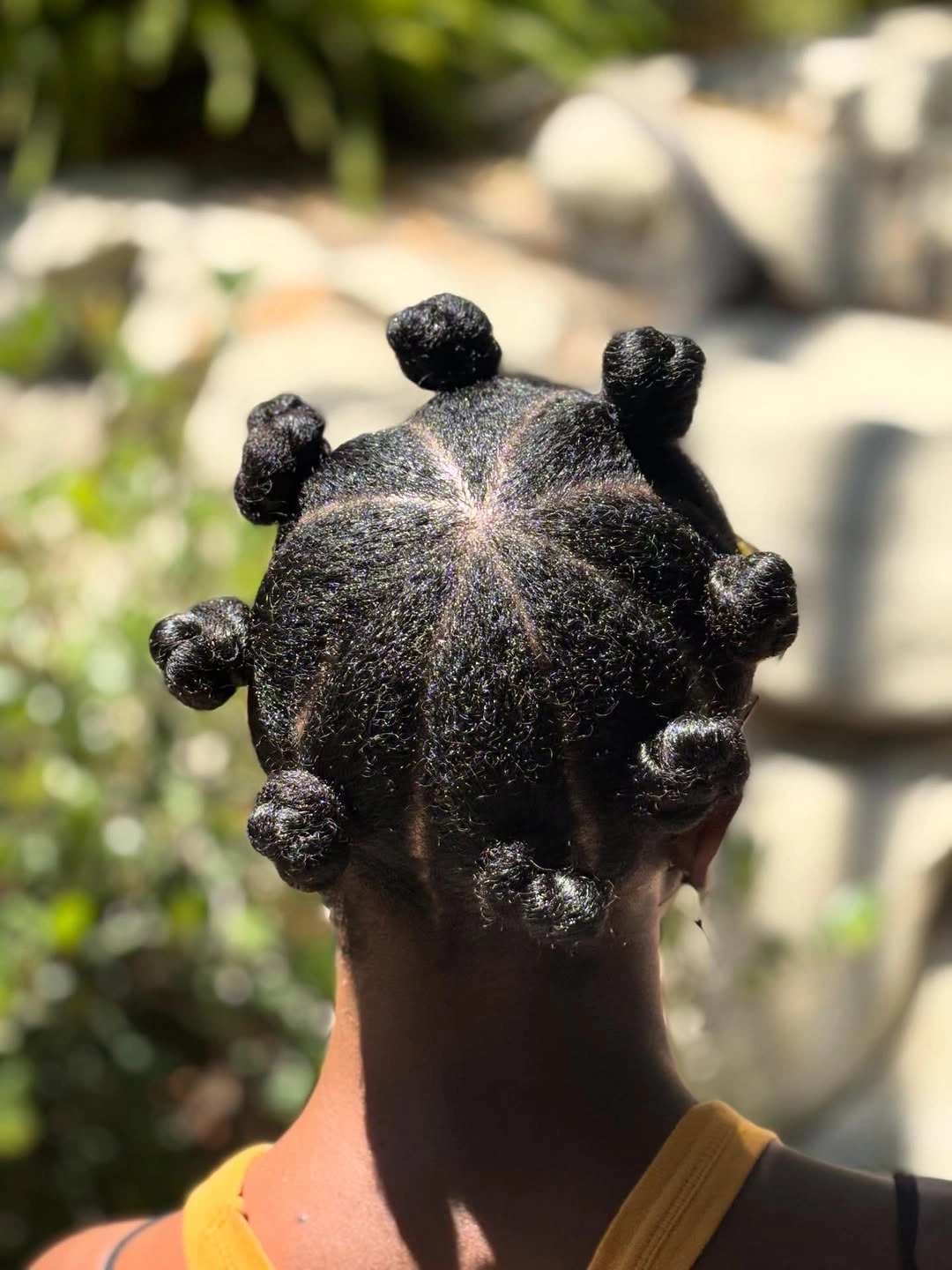 bantu knots hairstyles Minimalist Bantu Knots for Healthy Short Natural Hair