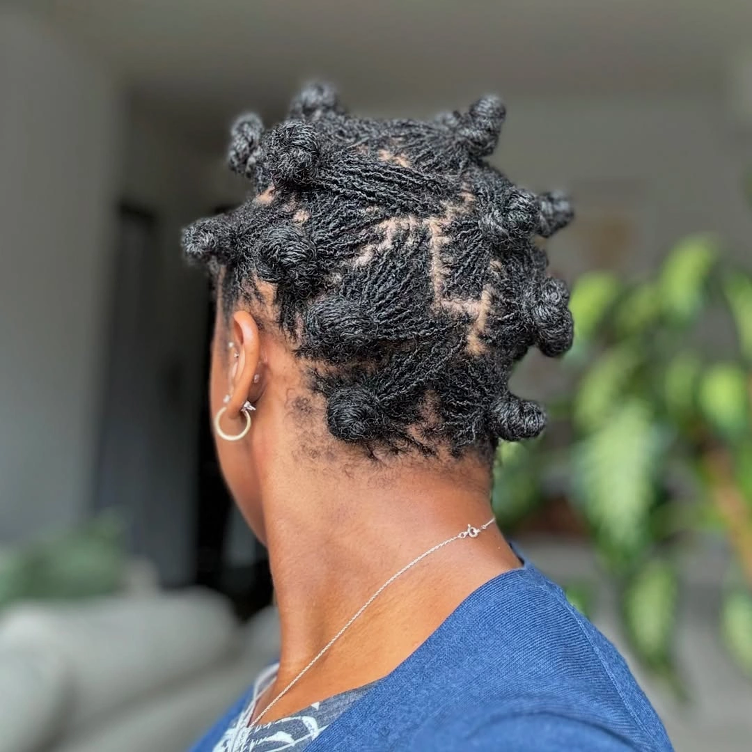 bantu knots hairstyles Textured Mini Knots That Celebrate Natural Volume