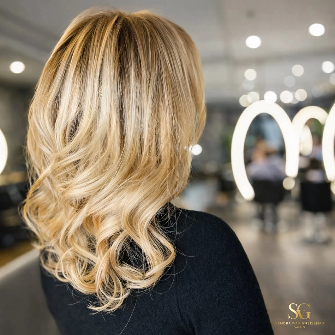 beige blond hair color Classic Beige Blonde with Glossy Salon Finish