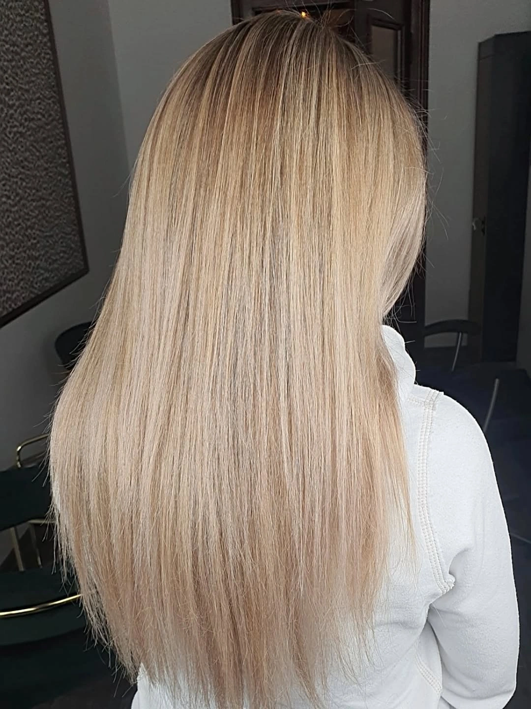 beige blond hair color Clean Vanilla Beige Blonde with Smooth Satin Shine