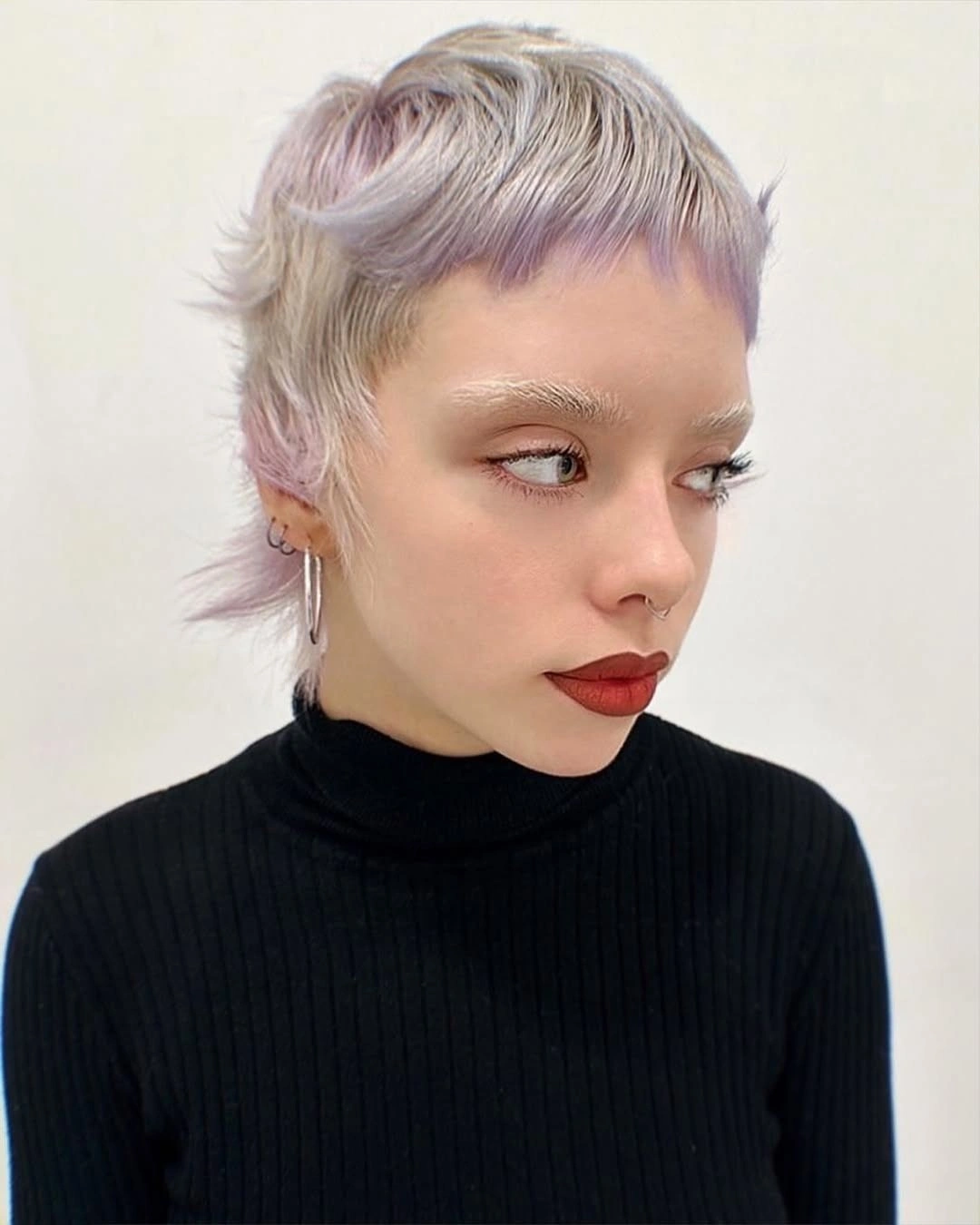 bixie haircut Pastel Ice Bixie With Modern Micro Fringe
