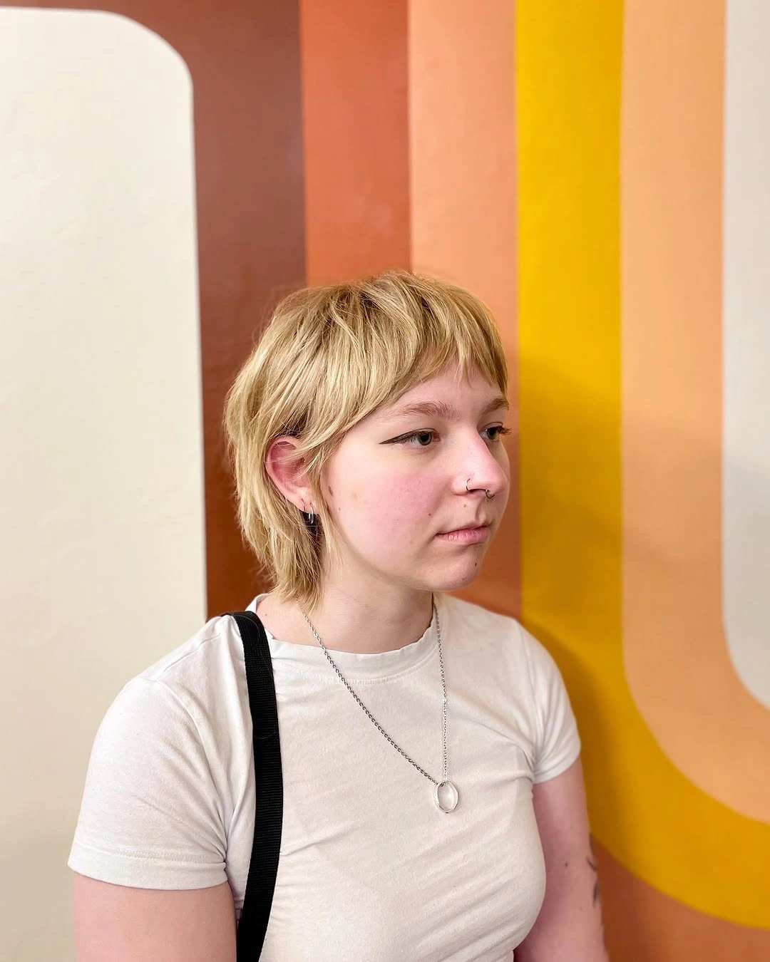 bixie haircut Relaxed Blonde Bixie With Soft Shag Layers