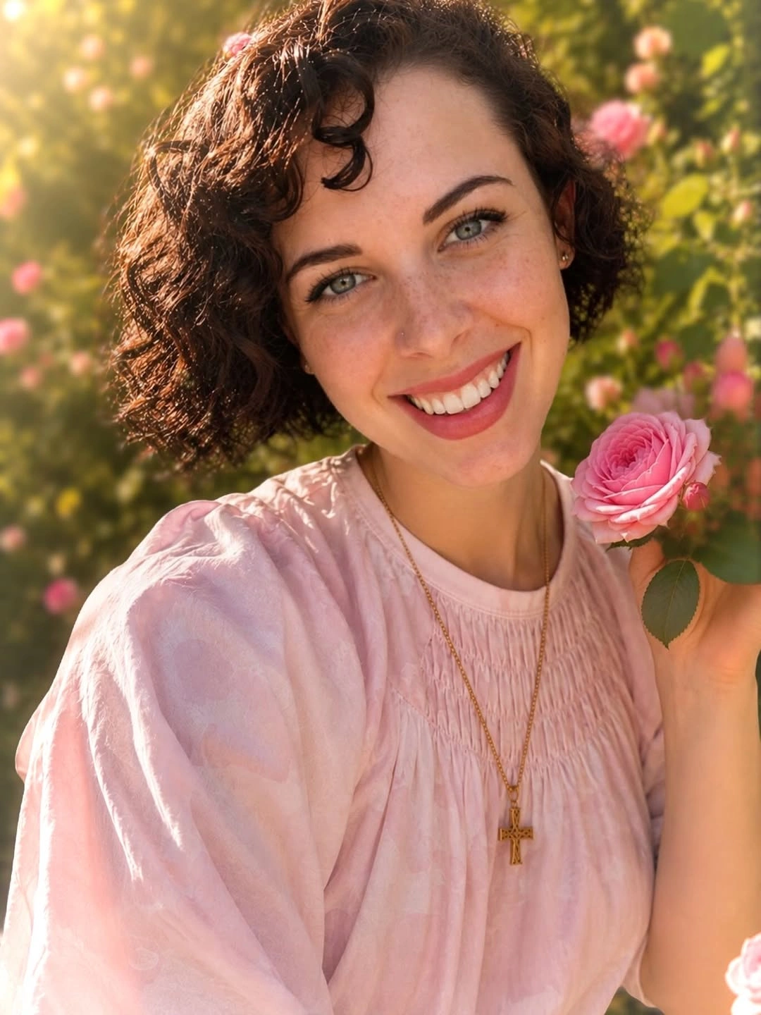 bobbed haircut for women Romantic Short Curly Bob Full of Spring Energy