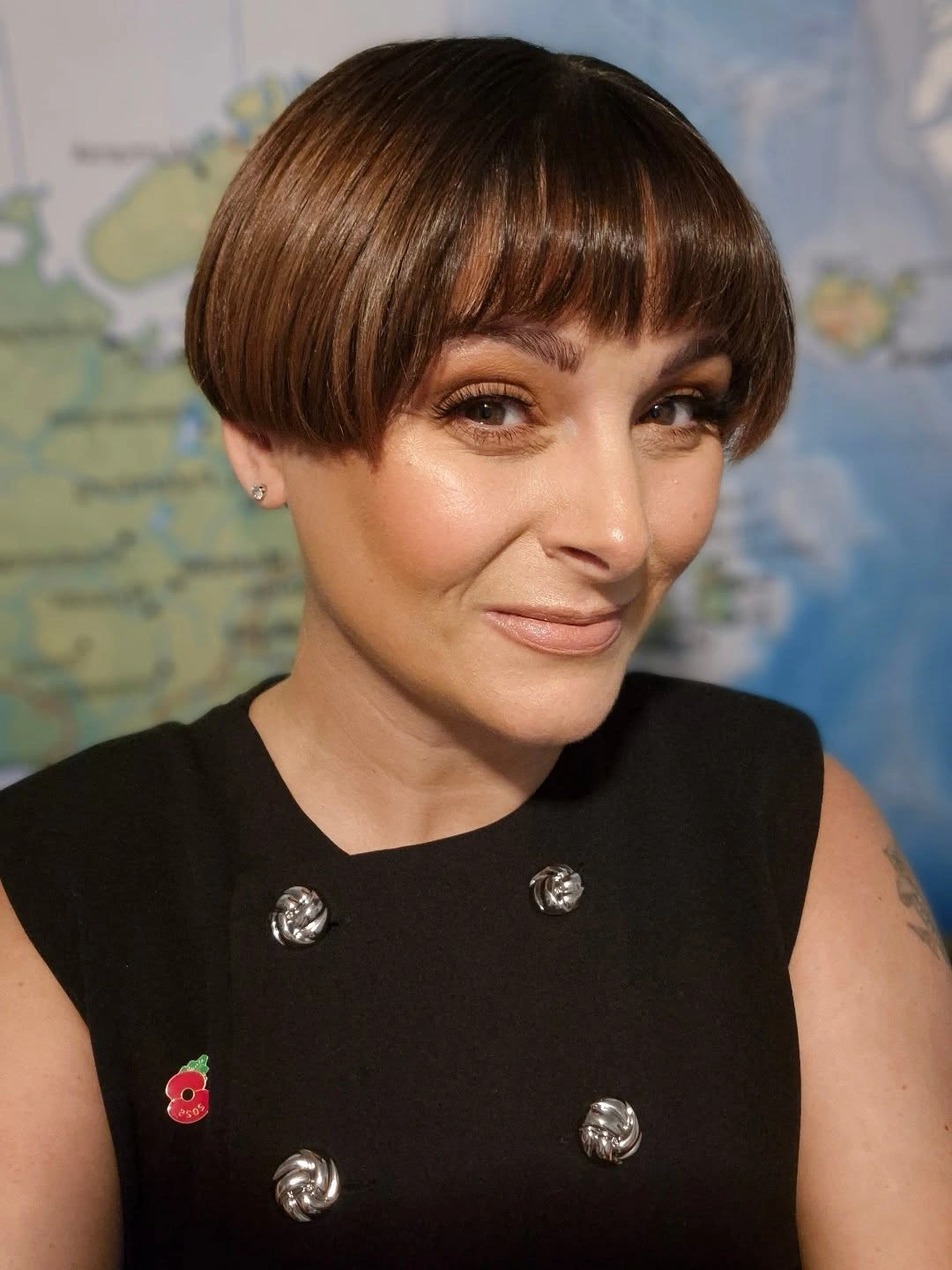 bobbed haircut for women Rounded French Bob With Soft Bangs