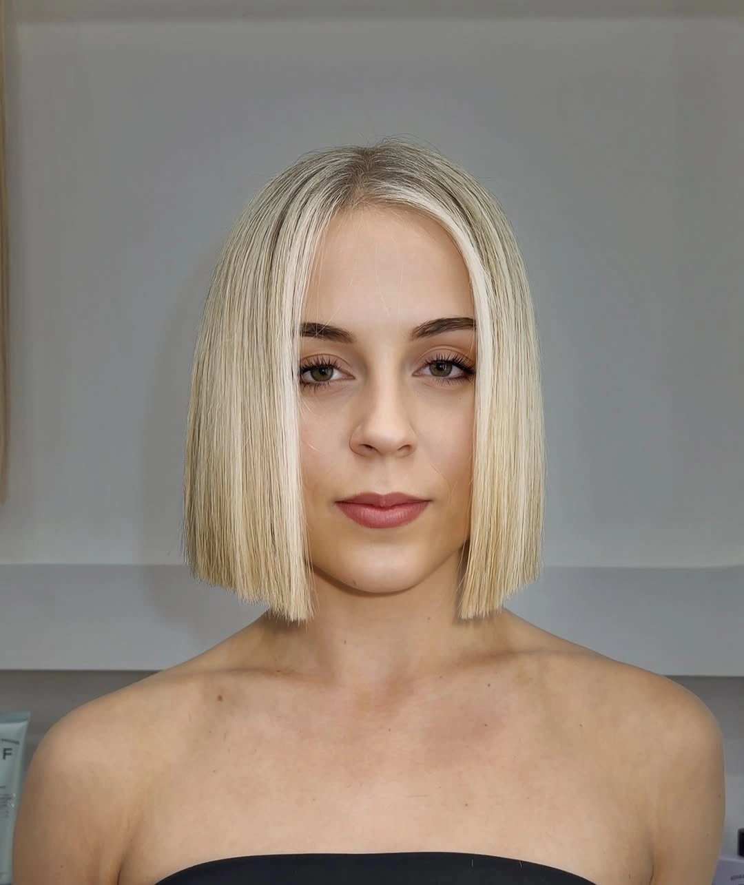 bobbed haircut for women Classic Platinum Blunt Bob That Never Misses