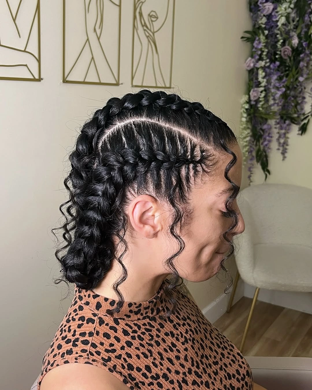 butterfly braids hairstyle Elegant Butterfly Braided Low Bun With Soft Texture