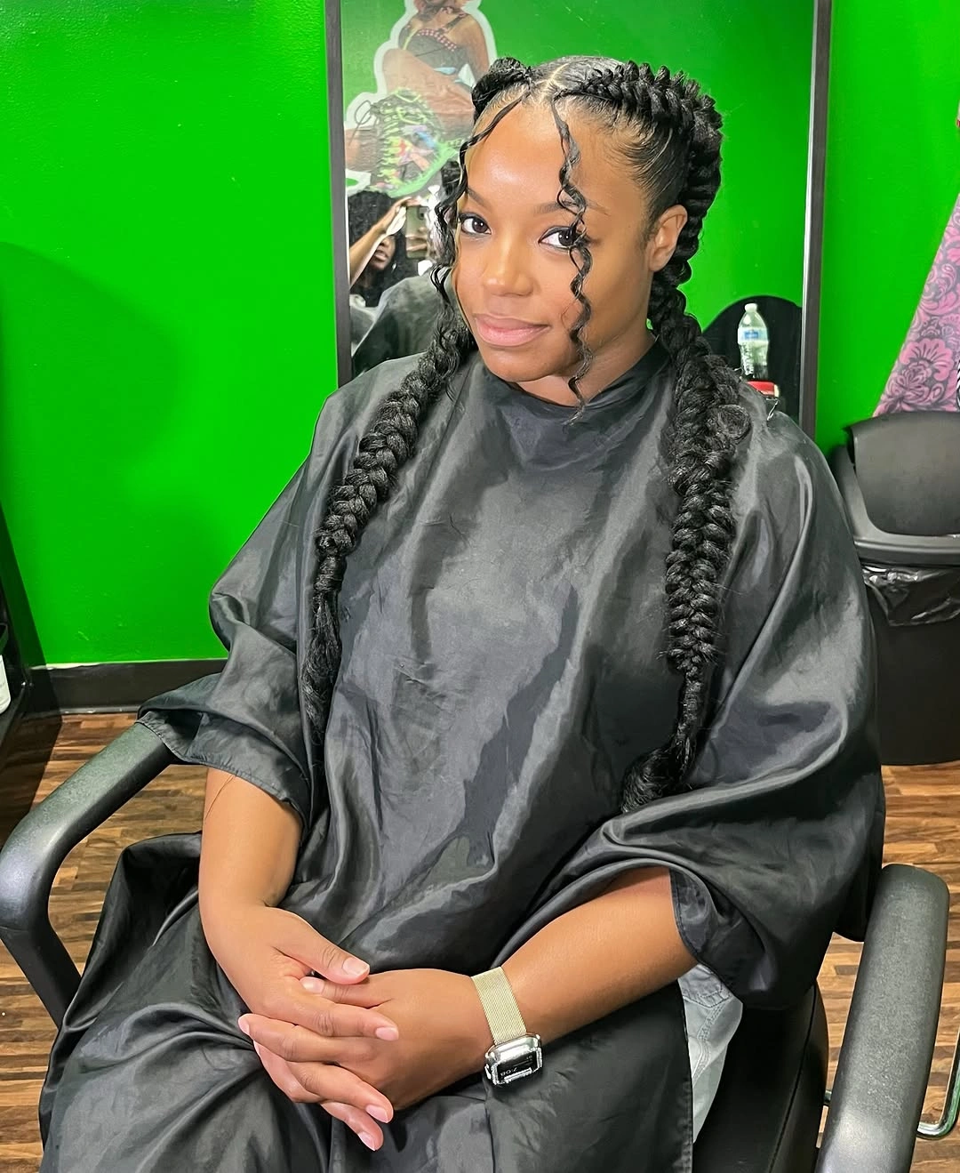 butterfly braids hairstyle Long Protective Butterfly Braids for Everyday Wear