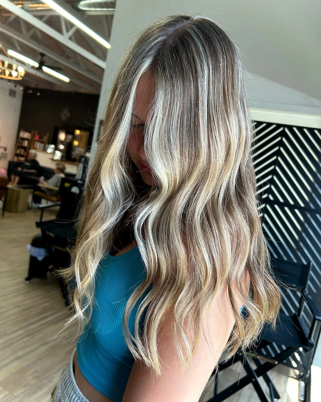 dirty blonde hair color Soft Beige Dirty Blonde With Bright Summer Waves