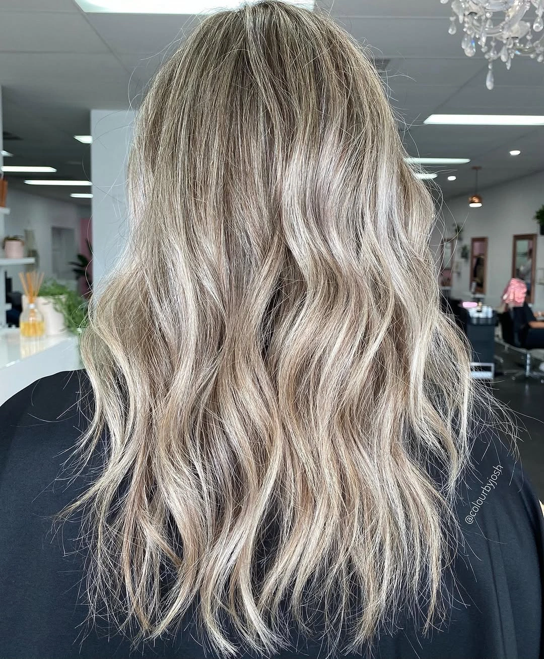 dirty blonde hair color Soft Ash Dirty Blonde Waves With Lived-In Brightness