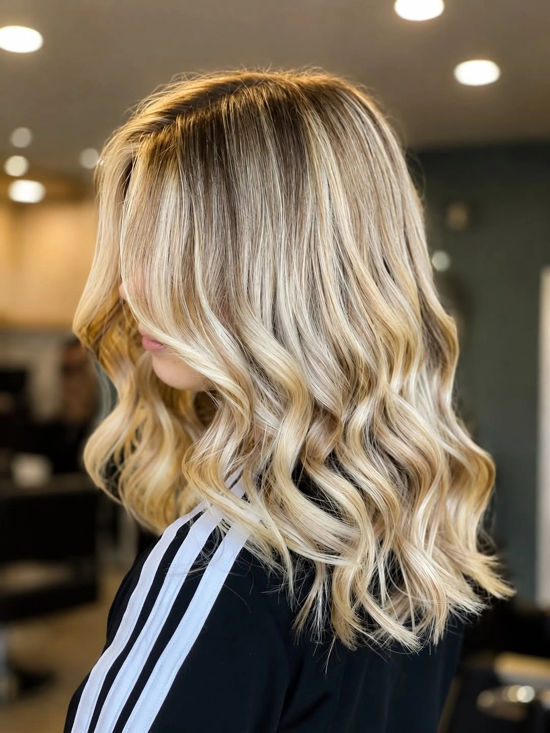 Fall blonde hair colour 2026 Creamy Blonde Waves With Effortless Everyday Glamour