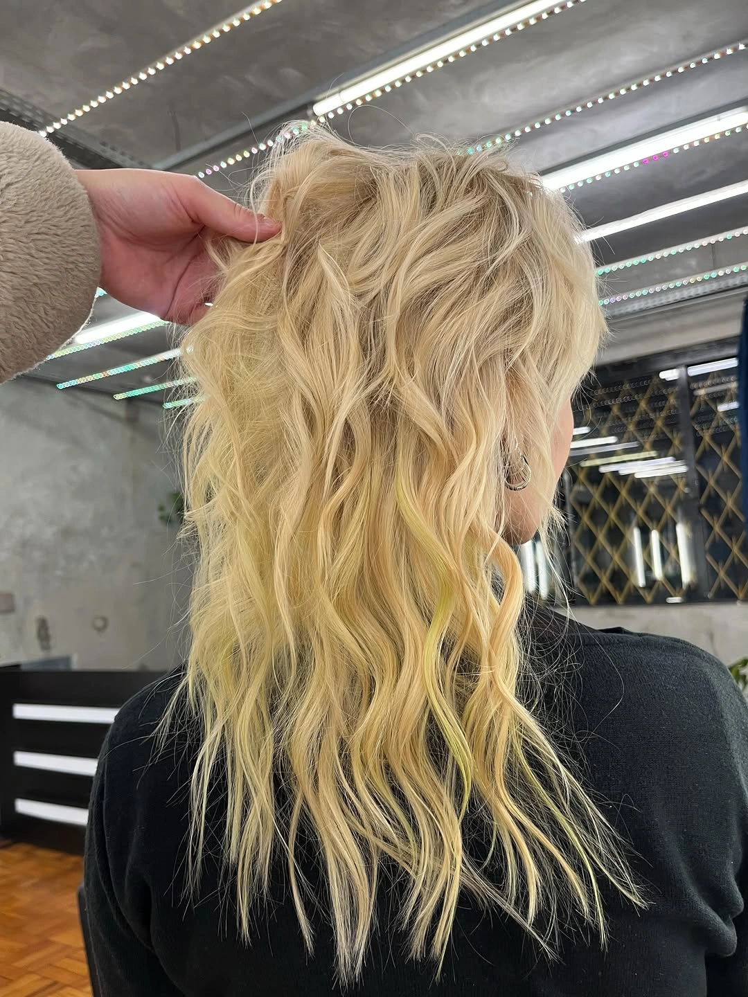 Fall blonde hair colour 2026 Layered Vanilla Blonde With Modern Shag Texture