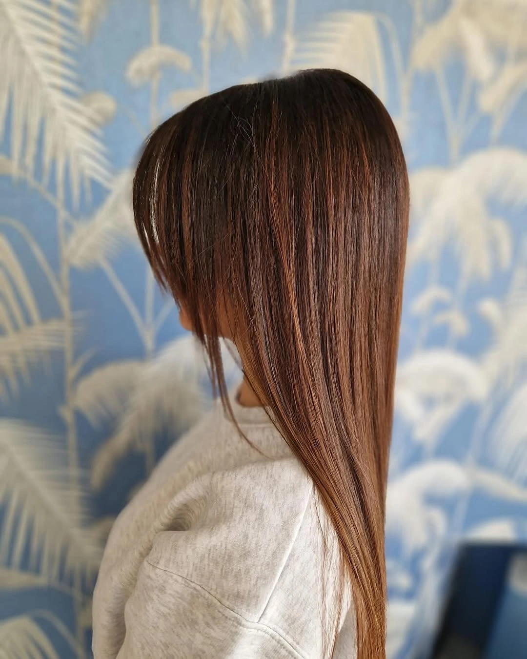 Fall brunette hair colour 2026 Espresso Brunette Melt with Smooth Tapered Layers
