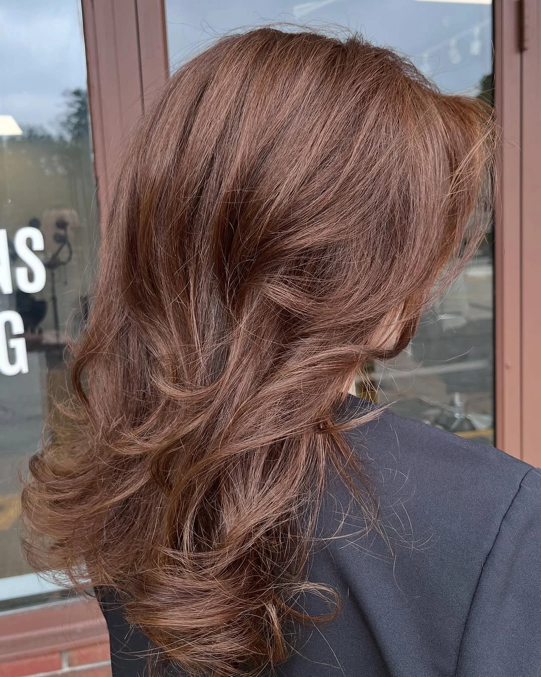 Fall brunette hair colour 2026 Rich Cocoa Layers with Soft Volume