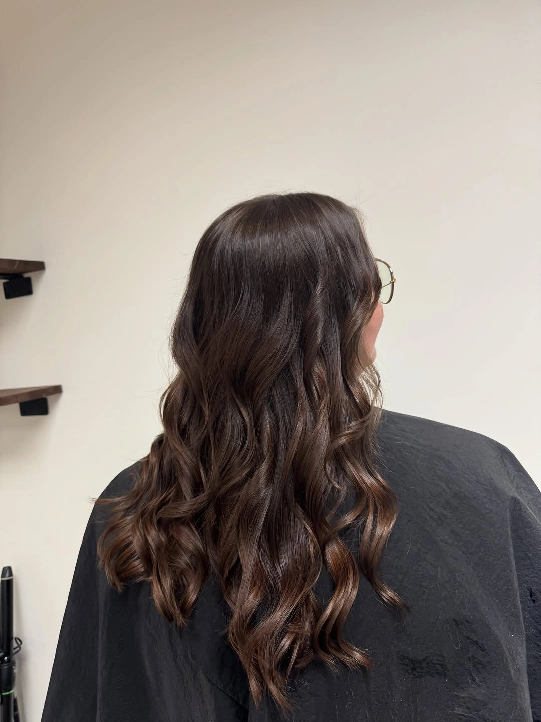 Fall brunette hair colour 2026 Velvety Espresso Brunette with Soft Cascading Waves