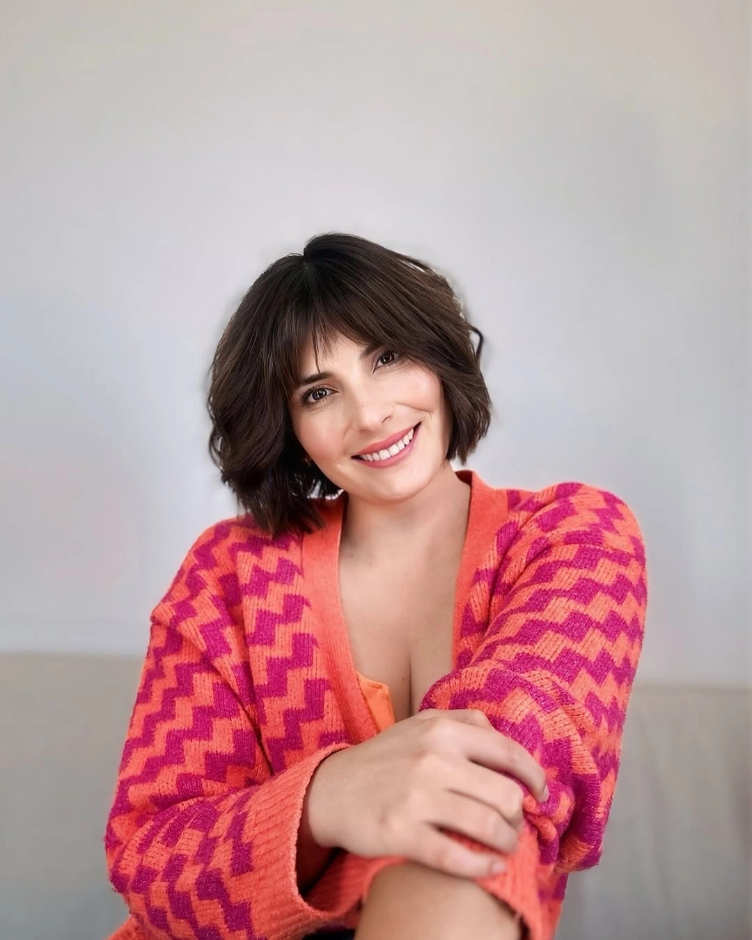 fall French Bob 2026 Soft Chocolate French Bob With Relaxed Waves