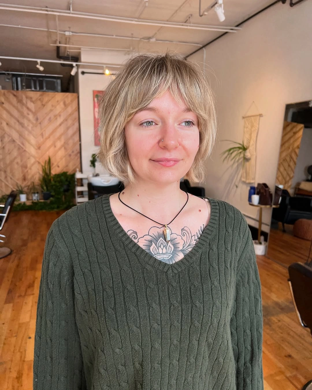 fall French Bob 2026 Layered Blonde French Bob With Feathered Fringe