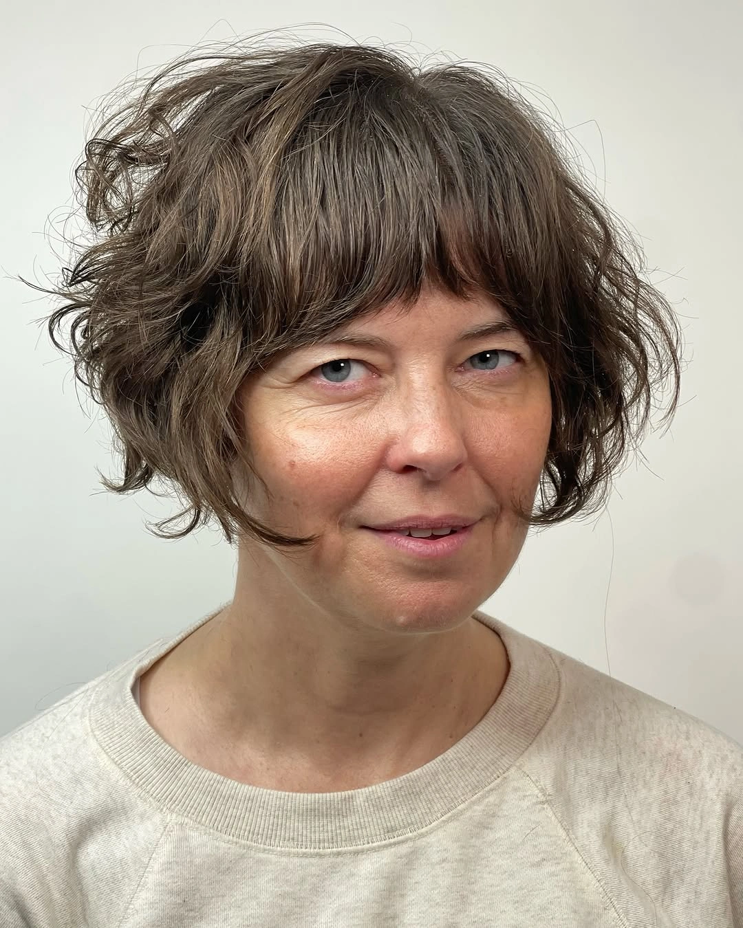 fall French Bob 2026 Shaggy French Bob With Airy Fringe