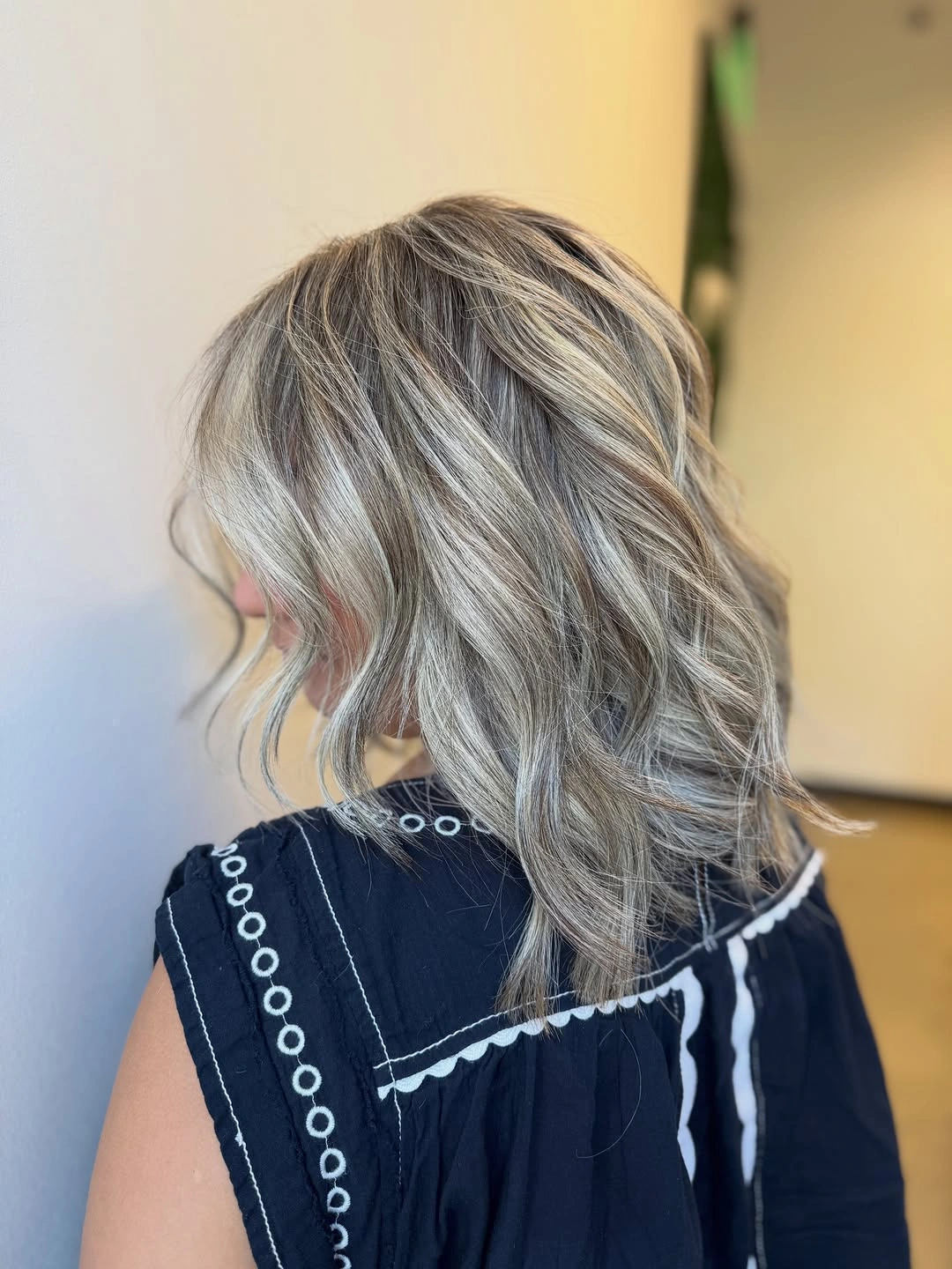 Fall hairstyles for office 2026 Soft Layered Blonde Waves for Everyday Office Confidence