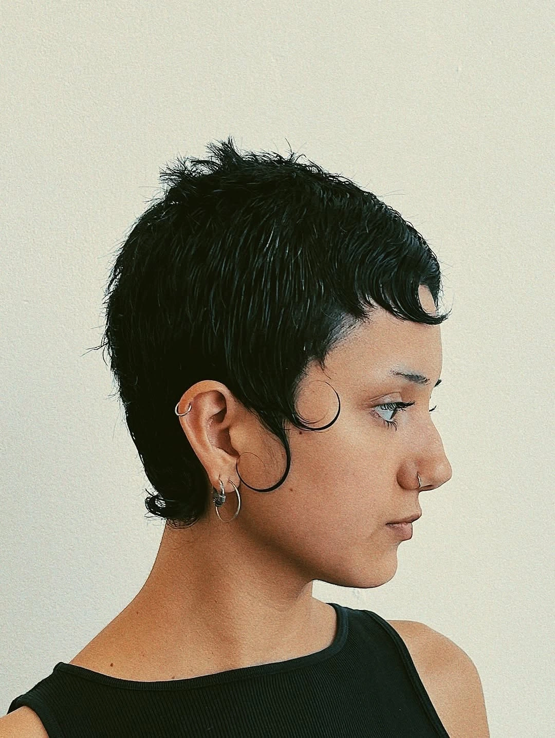 Fall hairstyles for short hair 2026 Ultra-Short Sculpted Crop With Vintage Curves