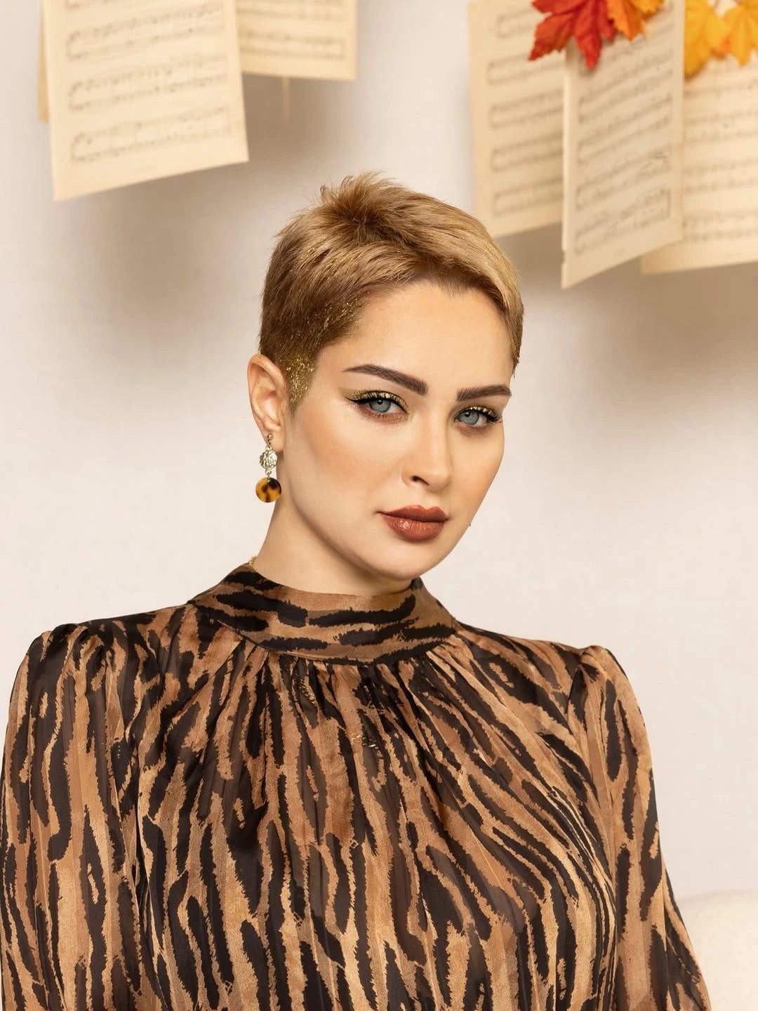 Fall hairstyles for short hair 2026 Soft Pixie Crop With Warm Autumn Texture