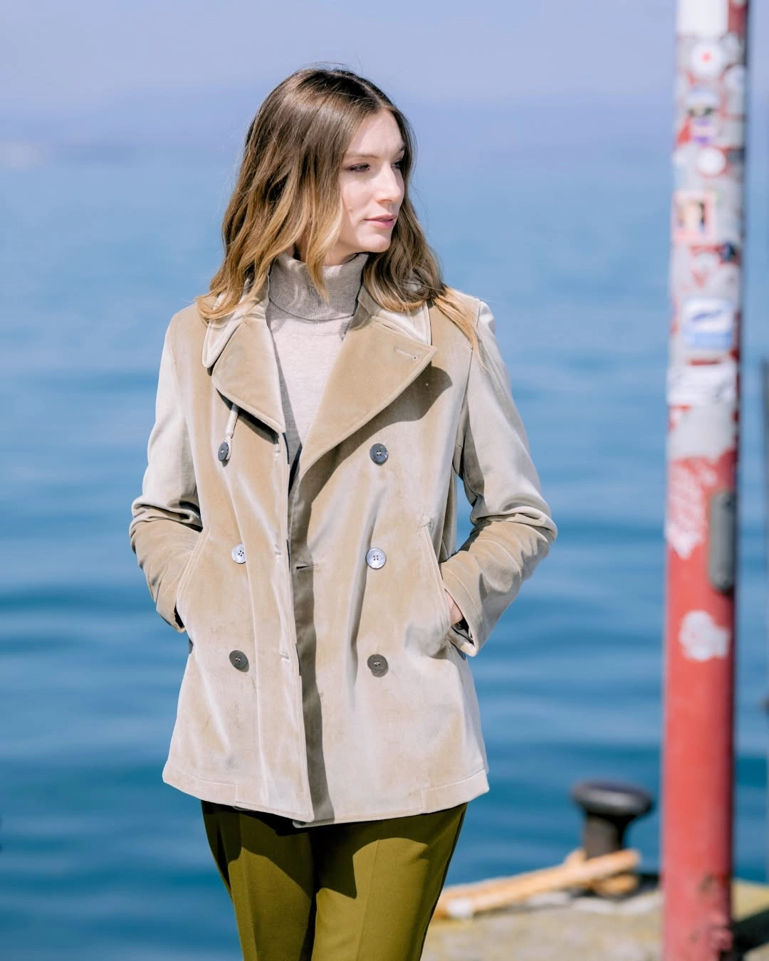 fall outfits with peacoat 2026 Soft Neutral Tailoring That Always Looks Expensive