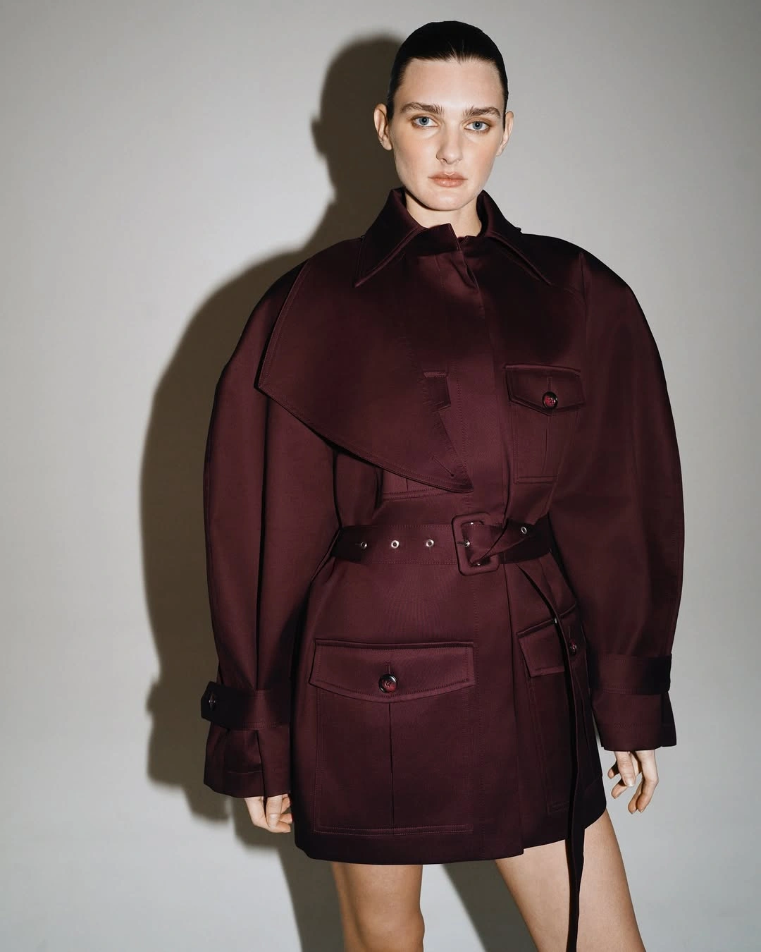 fall outfits with peacoat 2026 Rich Burgundy Tailoring That Feels Like Modern Luxury