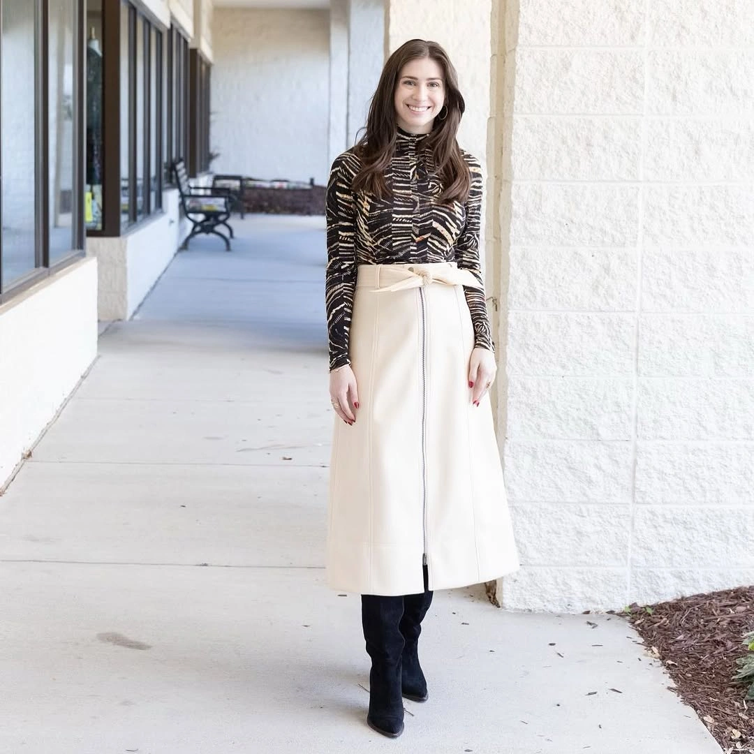 midi skirt fall outfit 2026 Soft Neutrals That Feel Fresh for Fall