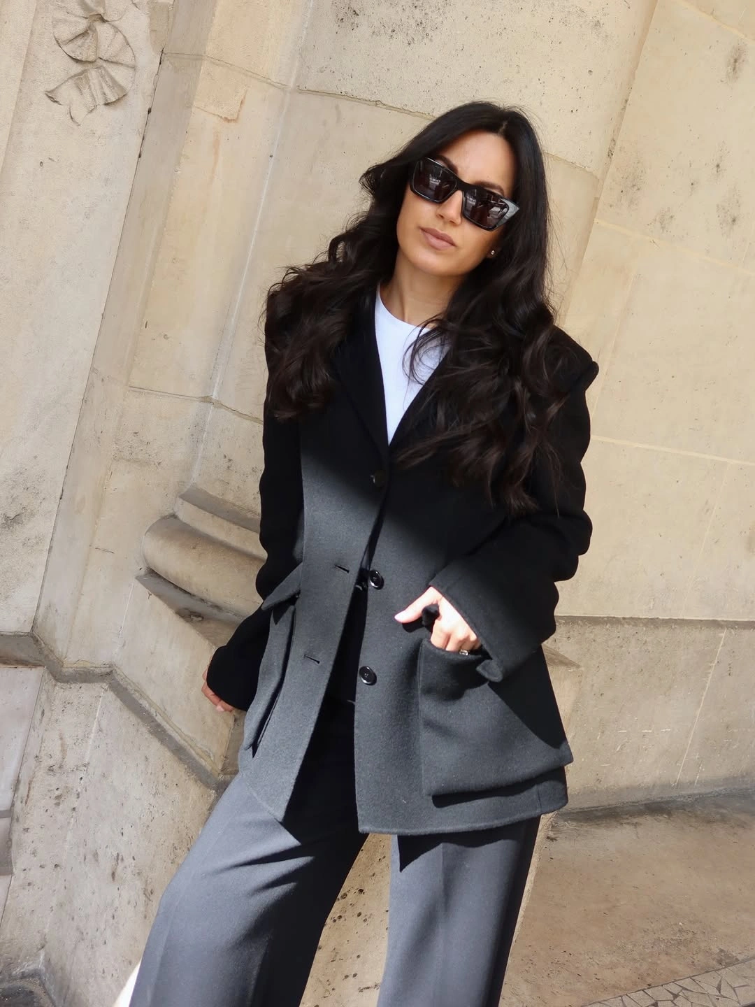 fall professional outfits women 2026 Minimal Black Tailoring That Never Misses