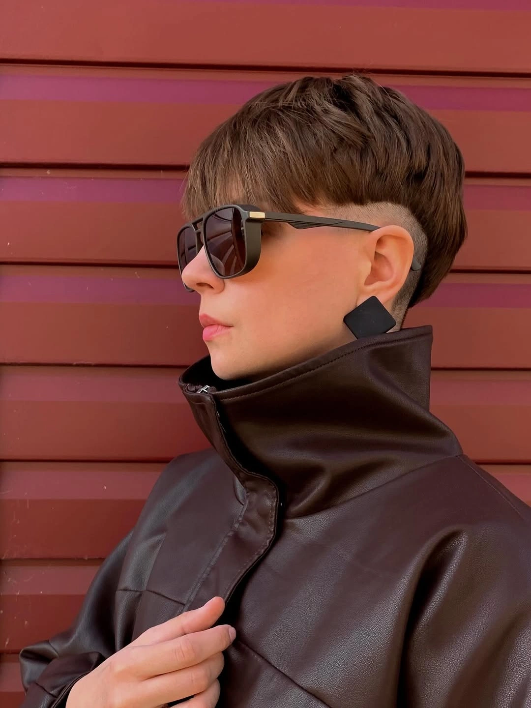 fall short haircuts 2026 Architectural Bowl Cut With Hidden Undercut